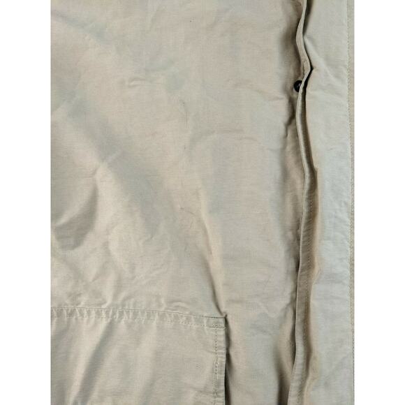 Mens Eddie Bauer Full Zip Long Sleeve Outdoor Jacket Size XL Tan Pockets - Picture 6 of 8